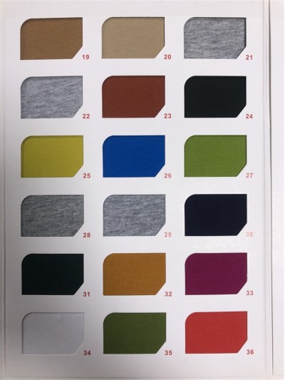 ZS-JQ 26s精棉平紋布（蝕毛） 160-170g 成分：100%C 側面照